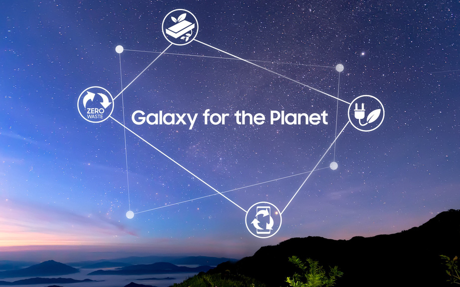 Samsung sử dụng bao bì tái chế góp phần tạo nên một hành tinh xanh