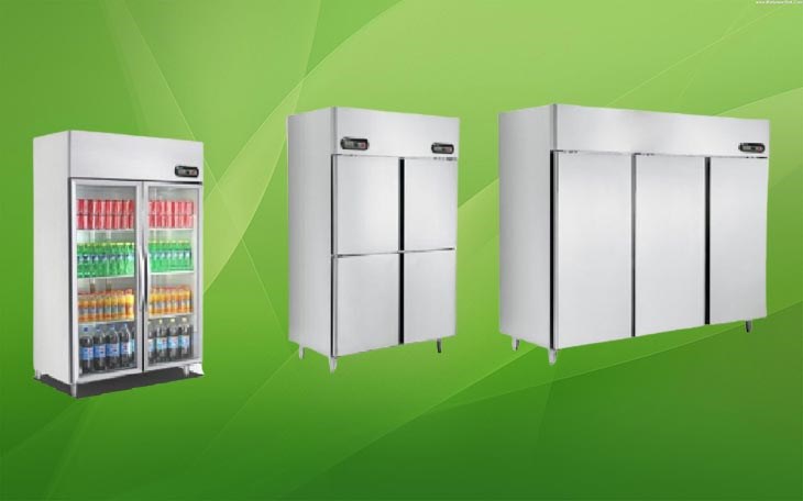 Tủ mát công nghiệp bảo quản số lượng thực phẩm lớn nên có kích thước, công suất và dung tích lớn
