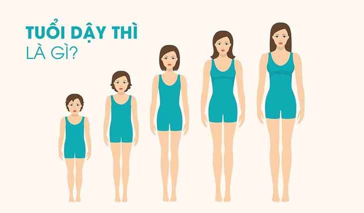 Các bé gái thường dậy thì sớm hơn bé nam