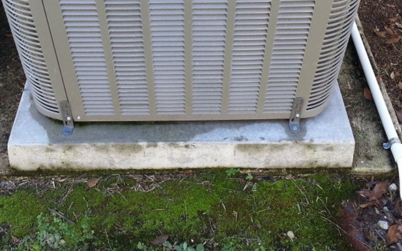 Dấu hiệu nhận biết cục nóng máy lạnh chảy nước