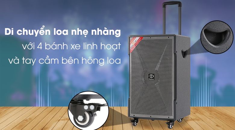 Loa kéo karaoke Dalton TS-12G450X 500W