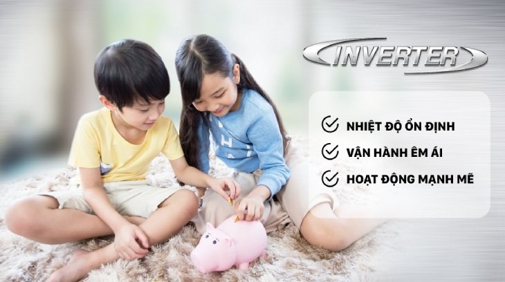Điều hòa 2 chiều Daikin Inverter 8500 BTU FTHF25VAVMV tiết kiệm điện năng với công nghệ Inverter và chế độ Econo