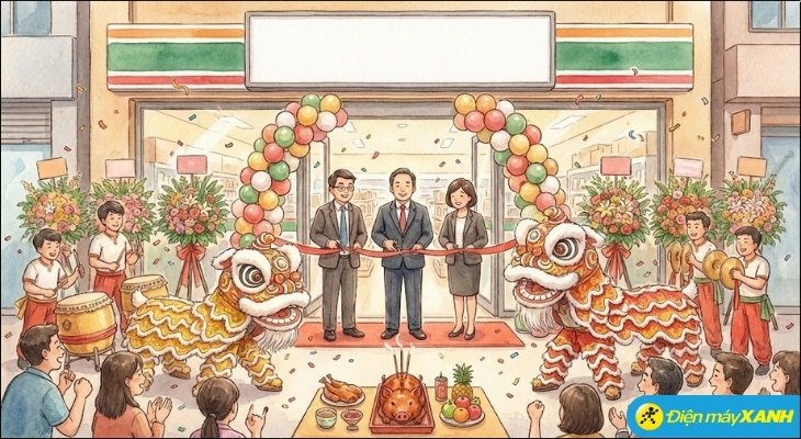 Lễ cúng khai trương tạo niềm tin cho khách hàng đầu tiên và kết hợp giới thiệu địa điểm, ngành nghề