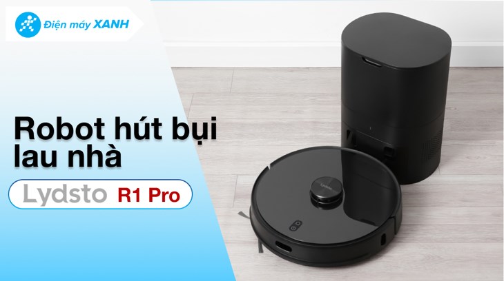 Robot hút bụi lau nhà Lydsto R1 Pro có thể tự đổ rác vô cùng tiện lợi
