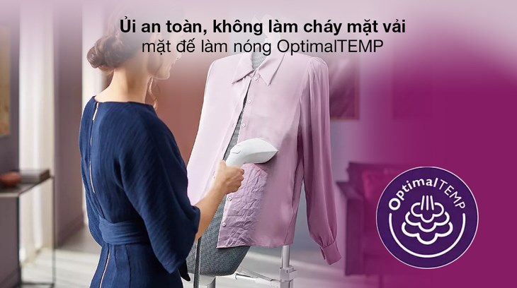 Bàn ủi hơi nước đứng Philips GC625/29 2400W có chất lượng tốt thuộc thương hiệu Philips