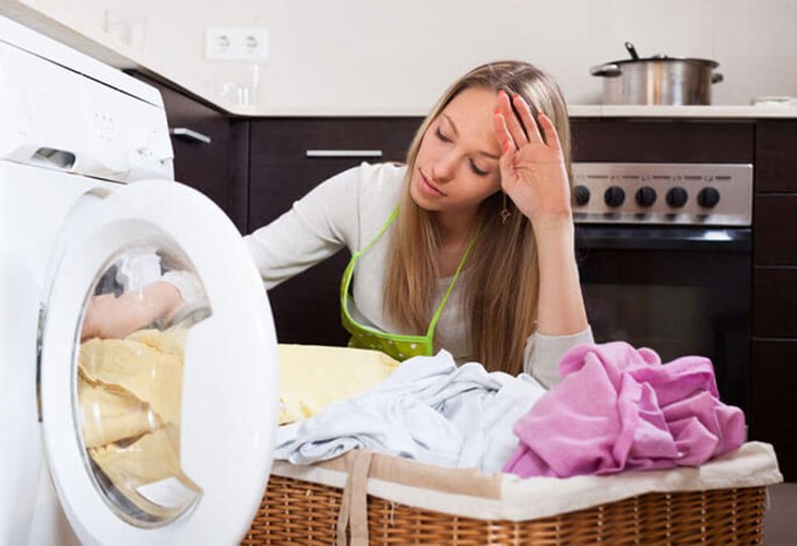 Máy giặt LG không chọn được chương trình giặt trên bảng điều khiển