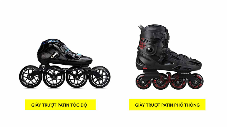 Mua giày trượt patin tốc độ giúp tăng tốc độ di chuyển