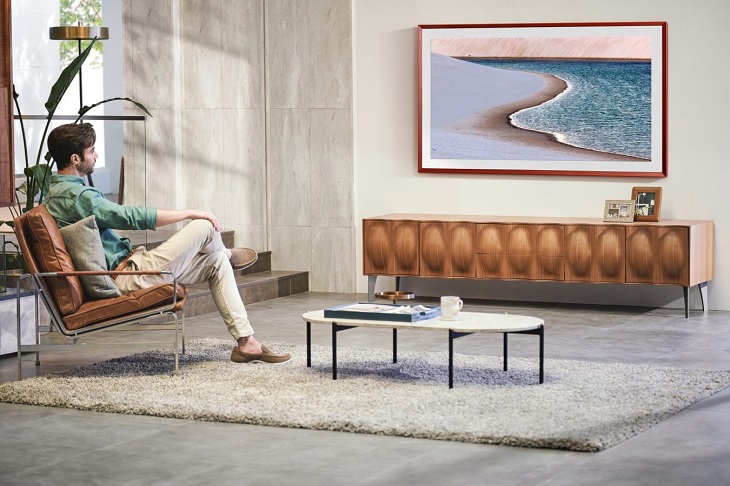 tivi Samsung Lifestyle màn hình chống chói Matte