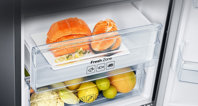 Ngăn chứa Fresh Zone giữ trọn vị ngon và dinh dưỡng cho thực phẩm