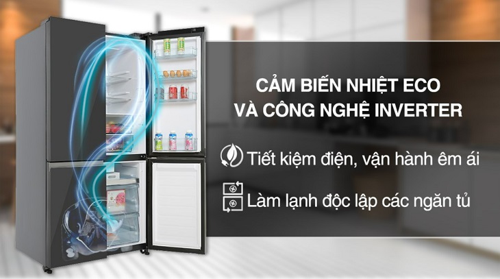 Cảm biến nhiệt Eco thường được đi kèm với công nghệ Inverter để làm tăng hiệu quả tiết kiệm điện đáng kể