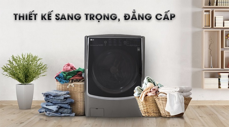 Mẫu máy giặt sấy LG dòng TT Refresh