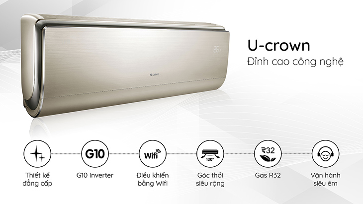 U-crown - Máy lạnh thông minh với thiết kế đẳng cấp