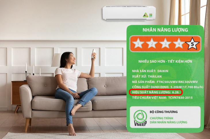 Chỉ số CSPF càng cao thì máy càng hoạt động hiệu quả và tiết kiệm điện