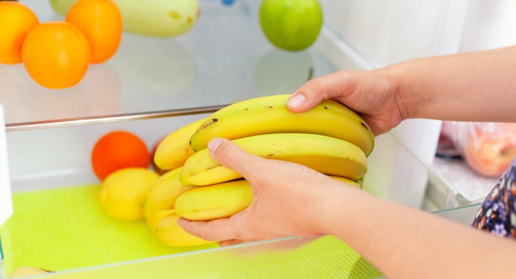 Có nên bảo quản chuối chín trong tủ lạnh