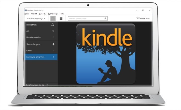 Amazon Kindle là một ứng dụng đọc sách phổ biến
