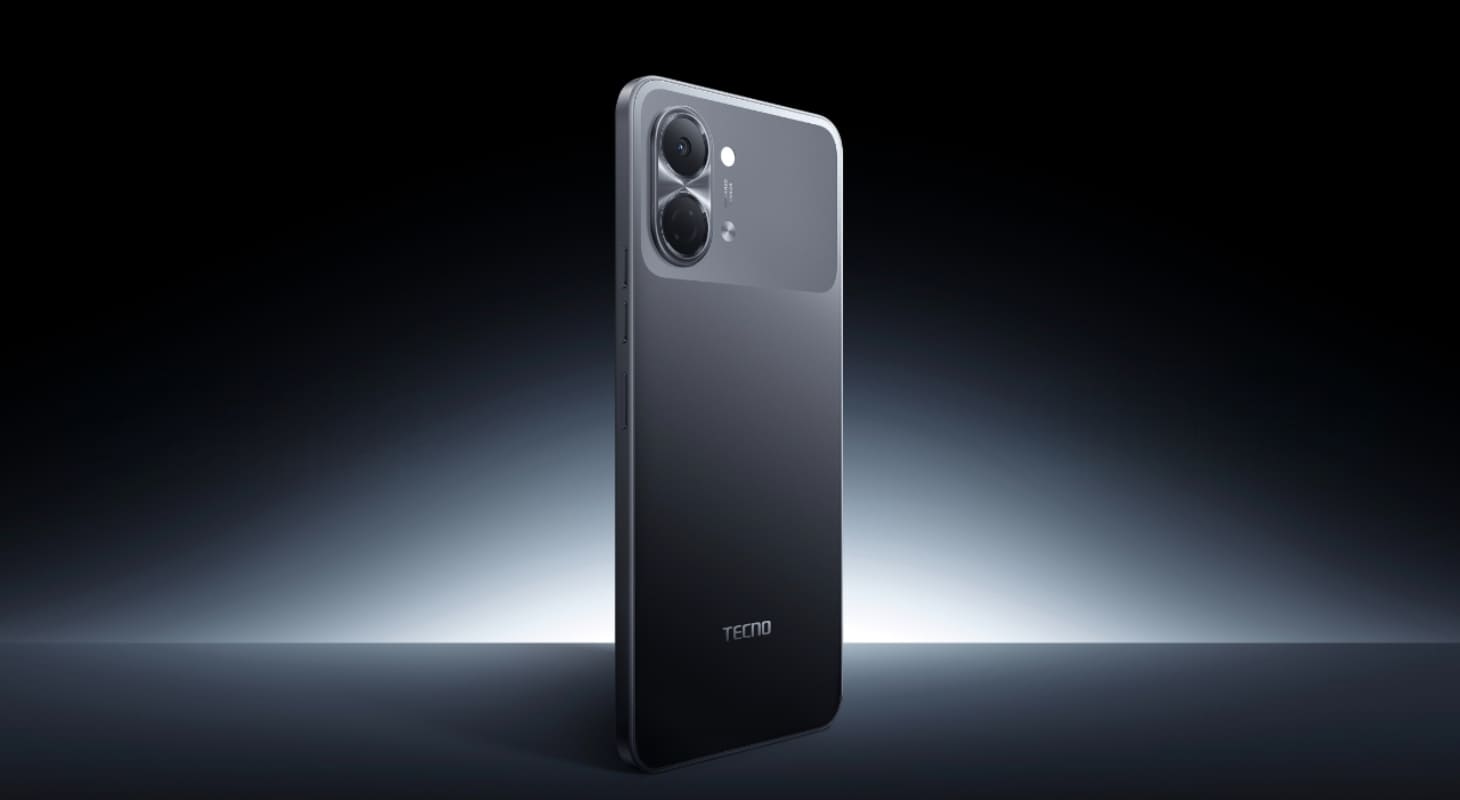 Ngoại hình hiện đại của chiếc điện thoại TECNO Spark Go 3