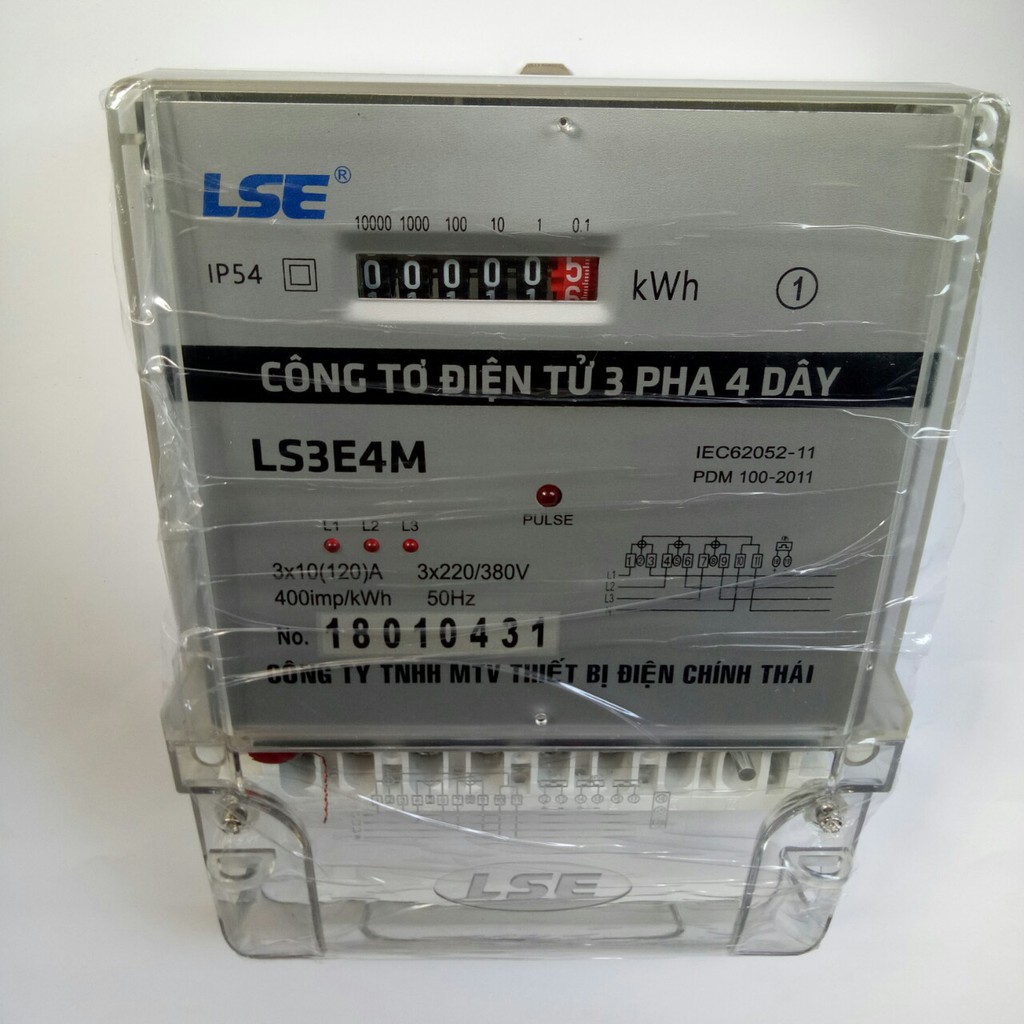Công tơ điện 3 pha là gì?