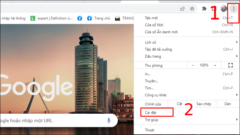 Hướng dẫn dành cho máy tính, laptop