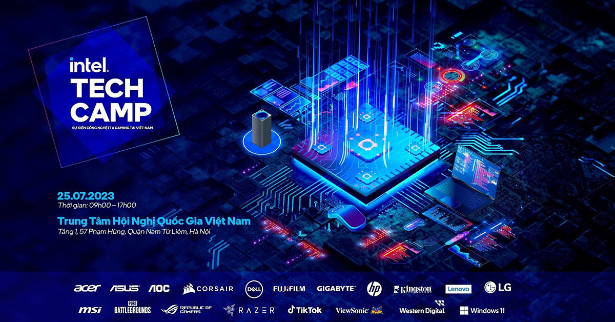 Tham gia sự kiện Intel Tech Camp 2023 - Nhiều deal cực khủng đang chờ bạn