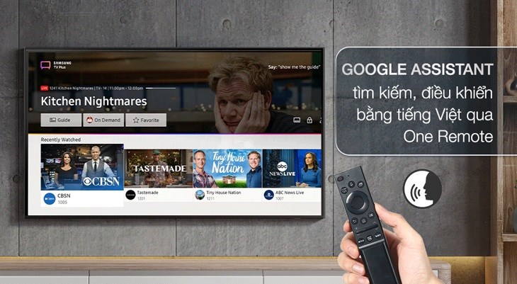 Reset Smart Tivi Samsung 4K Crystal UHD 55 inch UA55BU8000 giúp tivi quay lại trạng thái ban đầu, cải thiện tốc độ sử dụng