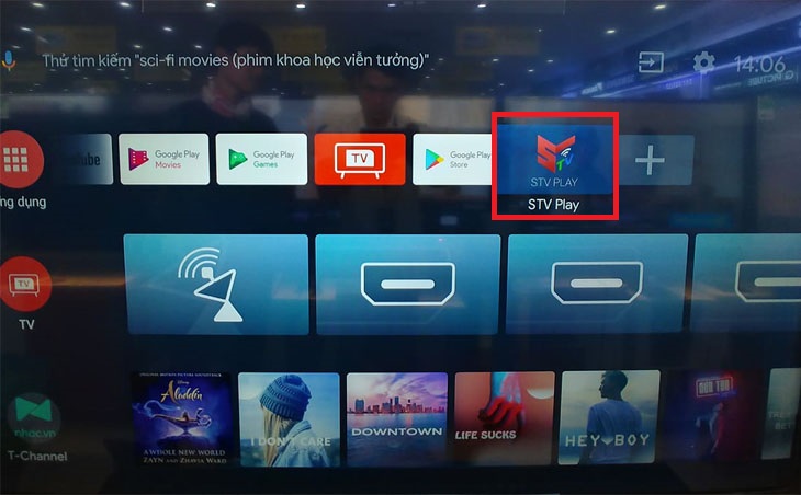 ứng dụng STV