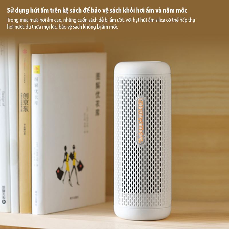 Máy hút ẩm mini Deerma CS50M là giải pháp hoàn hảo để đánh bay ẩm mốc, giữ cho không gian nhỏ luôn khô thoáng, sạch sẽ