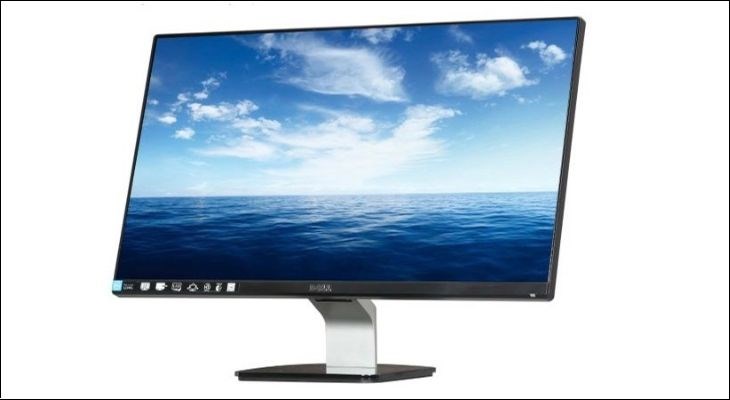 Màn hình gương có độ tương phản lớn nên màu sắc rất sống động