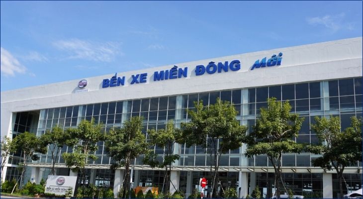 Bến xe Miền Đông mới tọa lạc tại số 501 đường Hoàng Hữu Nam, phường Long Bình, thành phố Thủ Đức