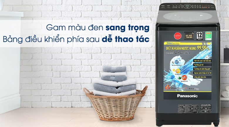 Máy giặt cửa trên có thiết kế cửa lấy quần áo ở trên
