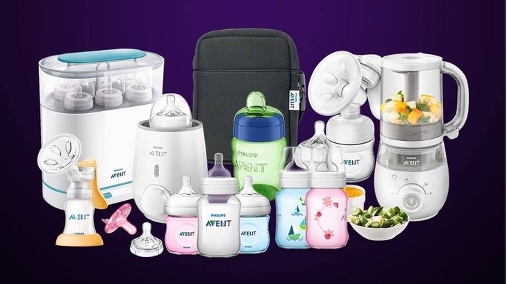 Philips Avent là thương hiệu nổi tiếng, chuyên sản xuất thiết bị chăm sóc sức khỏe mẹ và bé