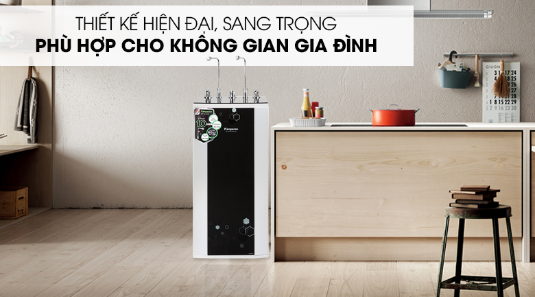 Máy lọc nước R.O nóng lạnh Hydrogen Kangaroo KG10A4VTU 10 lõi