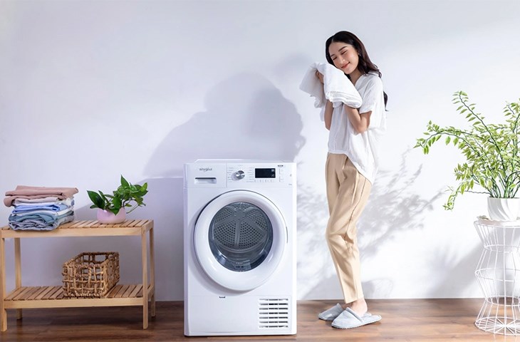 Công nghệ cảm biến giác quan thứ 6 trên máy giặt Whirlpool 9.5 kg VWVC9502FS