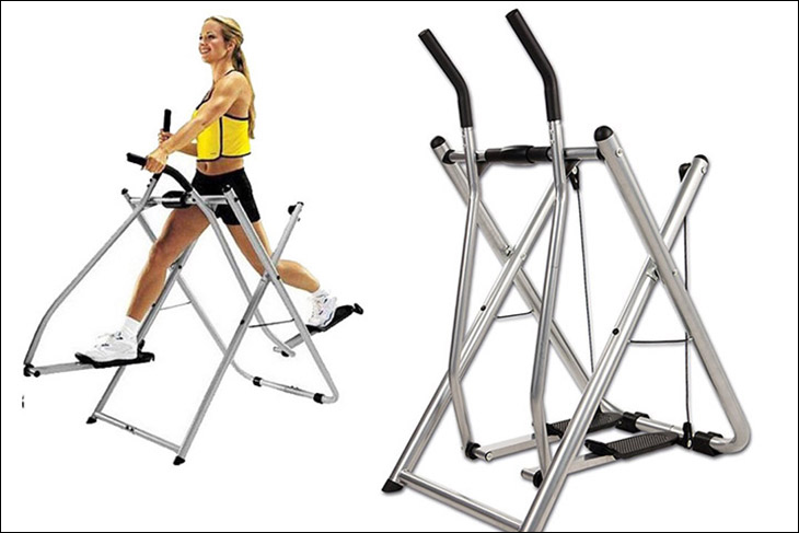 Máy chạy bộ trên không là thiết bị rèn luyện sức khỏe không được trang bị thảm chạy hay các bài tập