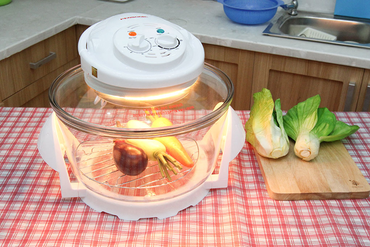 Nồi nướng nhỏ gọn, không choán chỗ