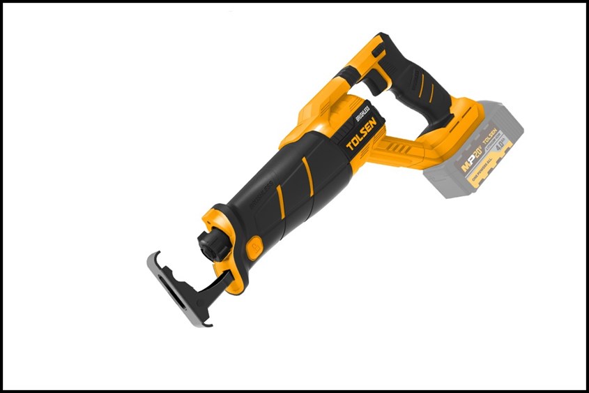 Máy cưa kiếm pin Tolsen 87280 20V sử dụng pin dễ dàng di chuyển