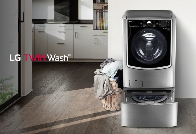Máy giặt LG Twinwash Inverter F2721HTTV & T2735NWLV