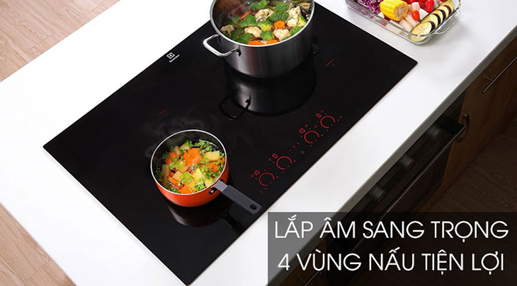 Bếp từ 4 vùng nấu lắp âm Electrolux EHD8740FOK