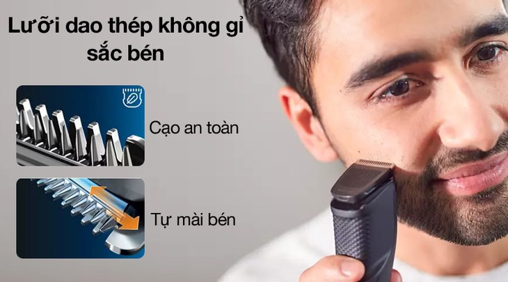 Máy cạo râu giúp việc cạo an toàn và tiết kiệm chi phí