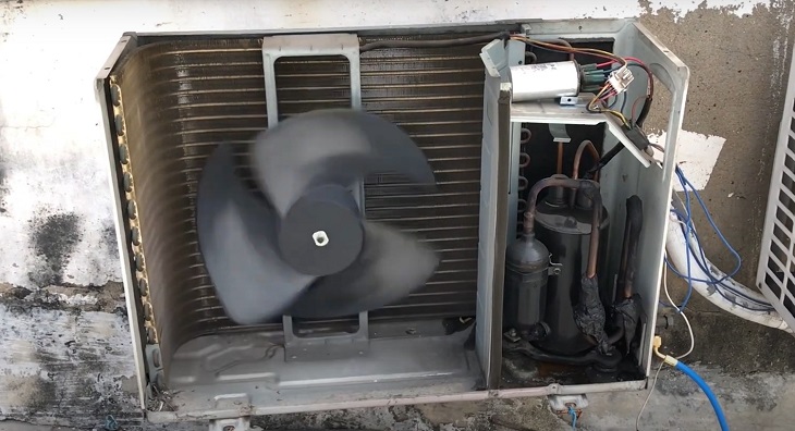 Máy lạnh có ống dẫn gas bằng đồng