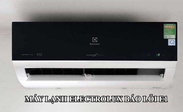 Lỗi E1 trên máy lạnh Electrolux là lỗi cảm biến không khí, khiến nhiệt độ máy lạnh cung cấp bị sai lệch so với nhiệt độ