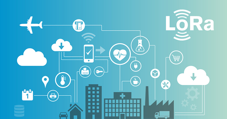 LoRa có chức năng truyền tải dữ liệu ở những khoảng cách xa