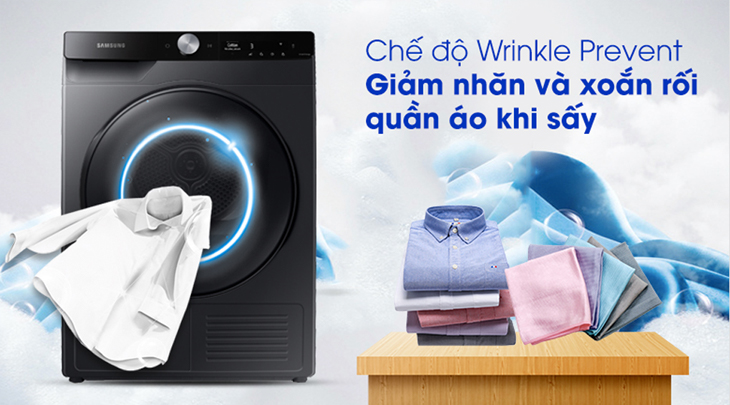 Wrinkle Prevent giúp giảm nhăn quần áo