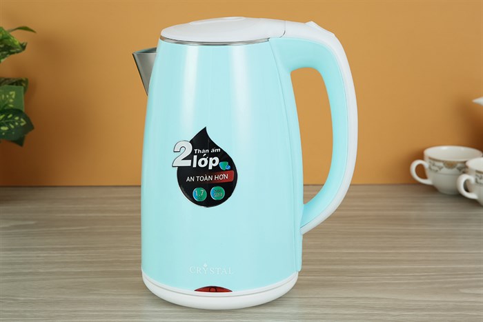 Bình đun siêu tốc Crystal 1.7 lít D1017