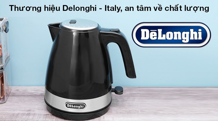 Thương hiệu bình đun siêu tốc Delonghi đến từ Ý