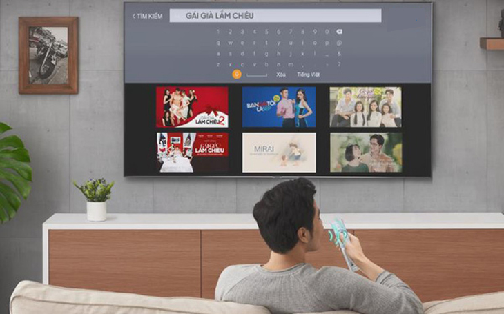 Kết nối tivi với remote thông minh