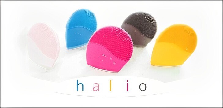 Máy massage mặt Halio được tích nhiều công nghệ hiện đại như ion Galvanic và sóng rung F-Vibration
