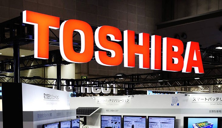 Logo thương hiệu Toshiba