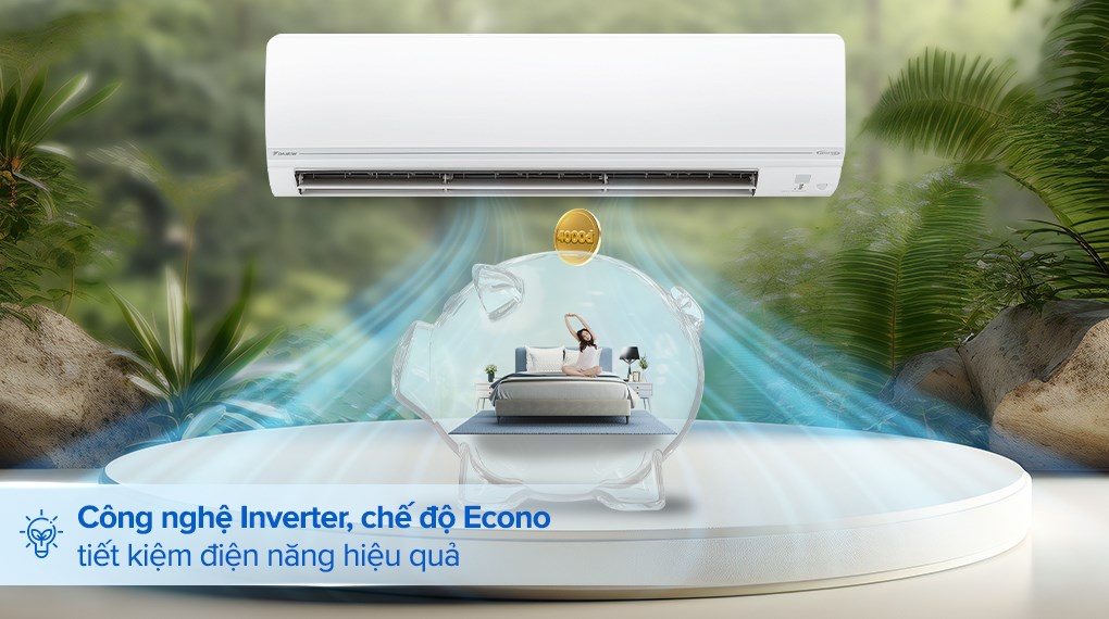 Máy lạnh 2 chiều Daikin Inverter 3 HP FTHF71VAVMV