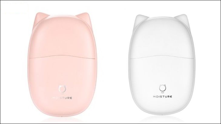 Máy xịt khoáng nano mini cầm tay Jisulife BS01 có kiểu dáng nhỏ nhắn, dễ thương