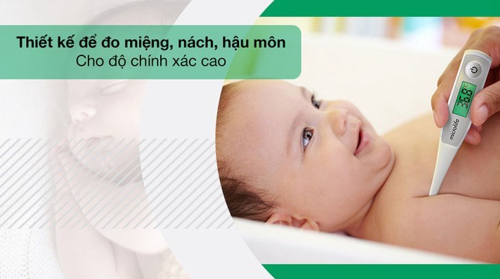 Nhiệt kế điện tử Microlife MT550 có độ chính xác cao giúp bạn kiểm soát sức khỏe hiệu quả